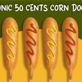 Sonic 50 cents Corn Dog