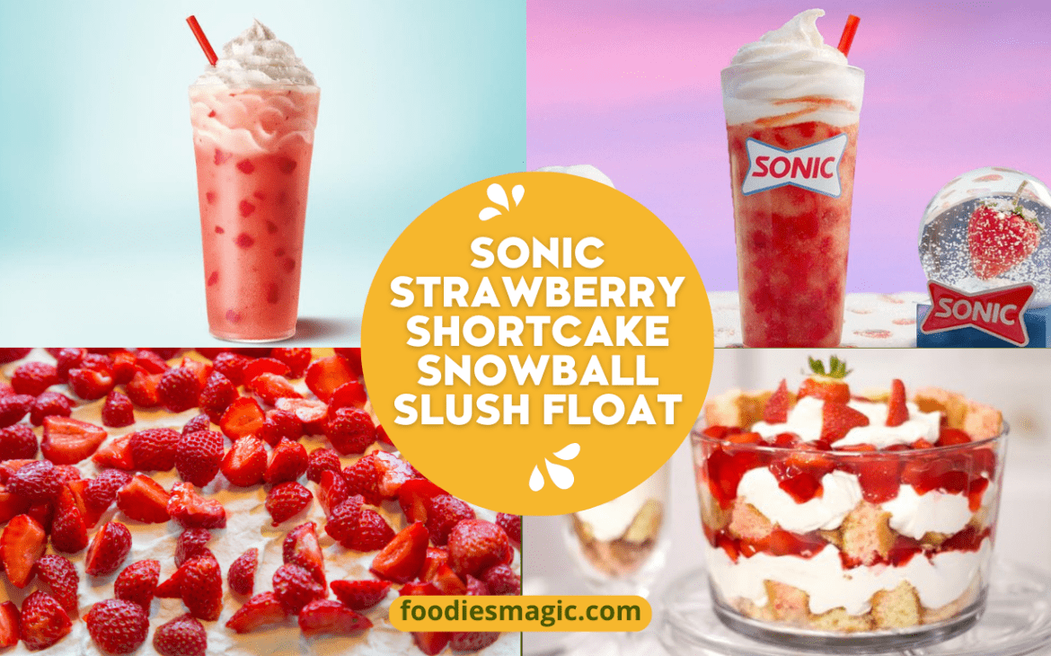 Sonic Strawberry Shortcake Slush