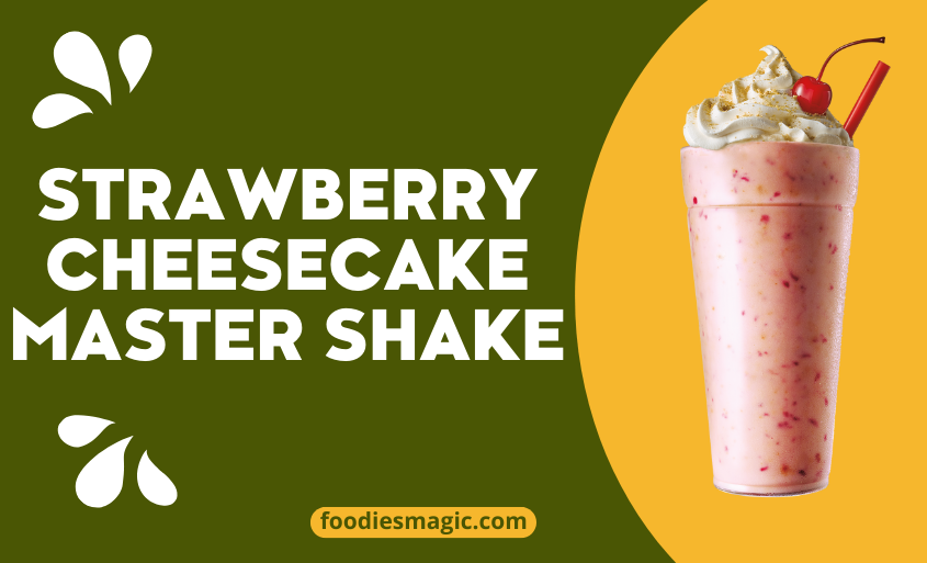 Strawberry Cheesecake Master Shake