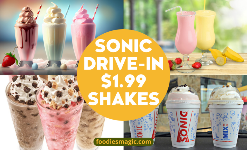 Sonic Drive-In’s Unbeatable $1.99 Shake Extravaganza!