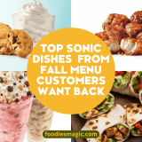 Sonic Dishes from Fall Menu Customers Want Back