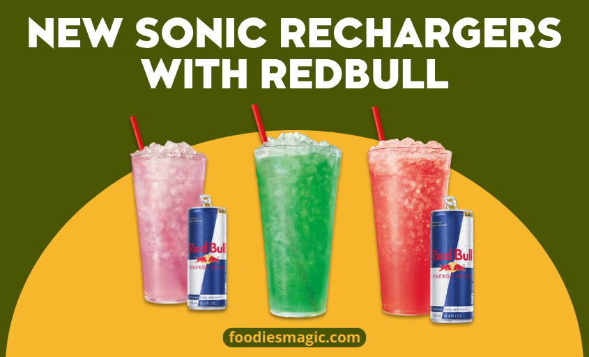 New Sonic Rechargers with RedBull