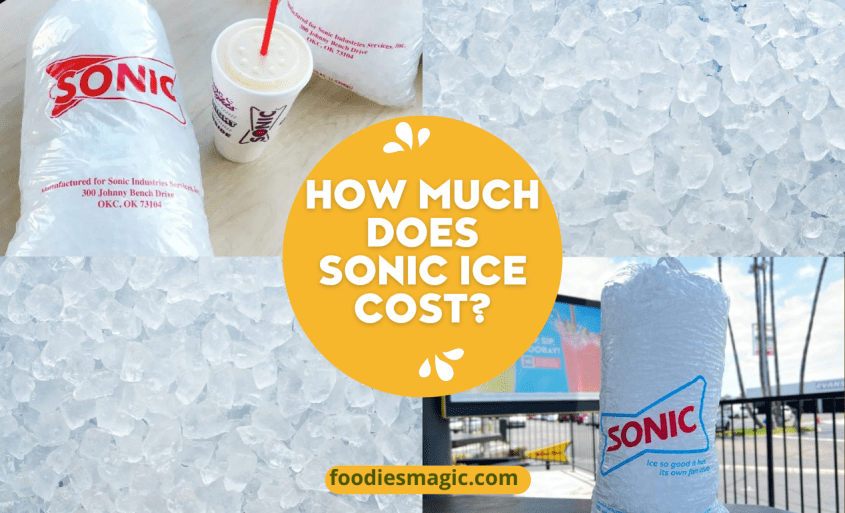How much does Sonic Ice cost?