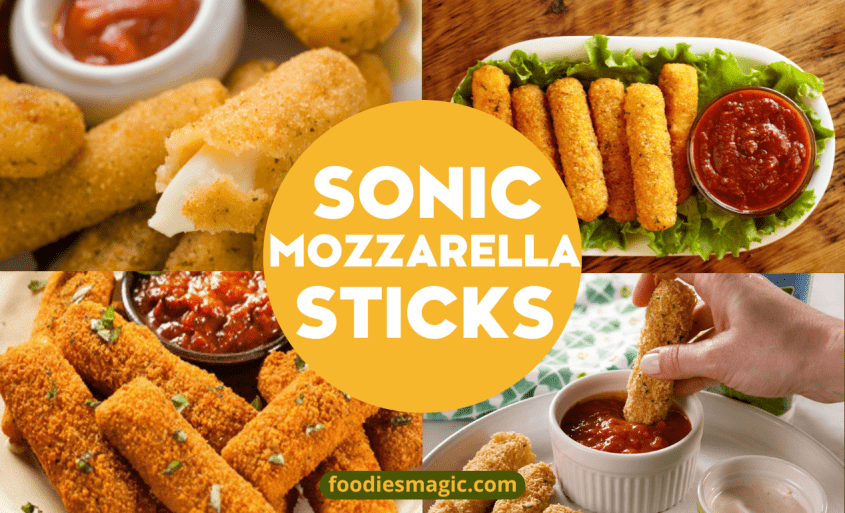 Indulge in Sonic Mozzarella Sticks!