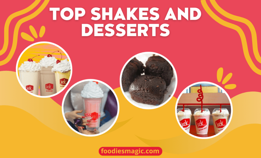 Top Shakes and Desserts in Jack In the Box