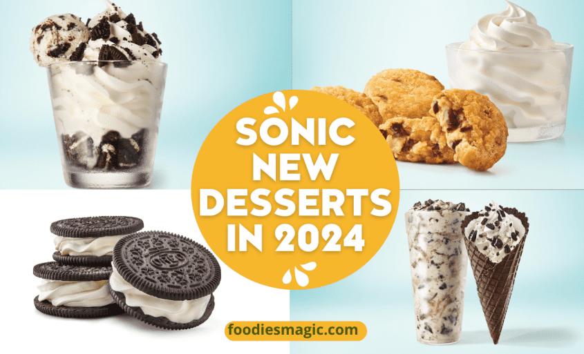 Sonic New OREO Big Scoop Cheesecake Blast And Sundae 2024