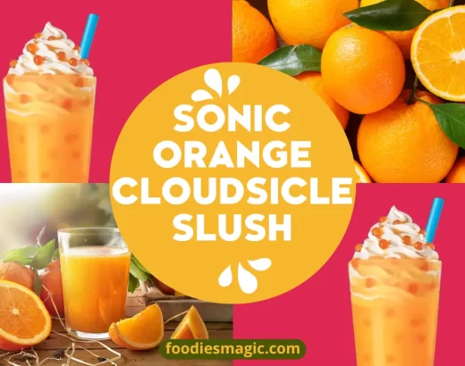 Sonic Orange Cloudsicle Slush