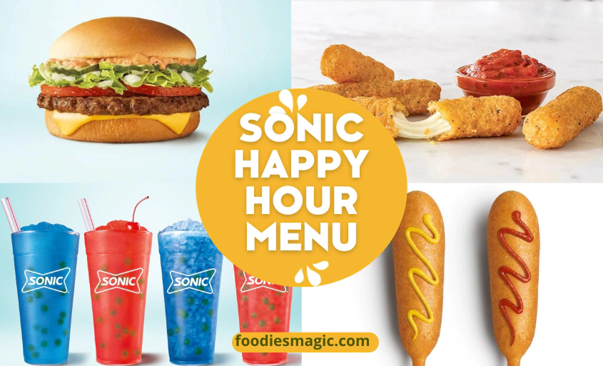 Sonic Happy Hour Menu with Special Deals 2024 (Updated May)